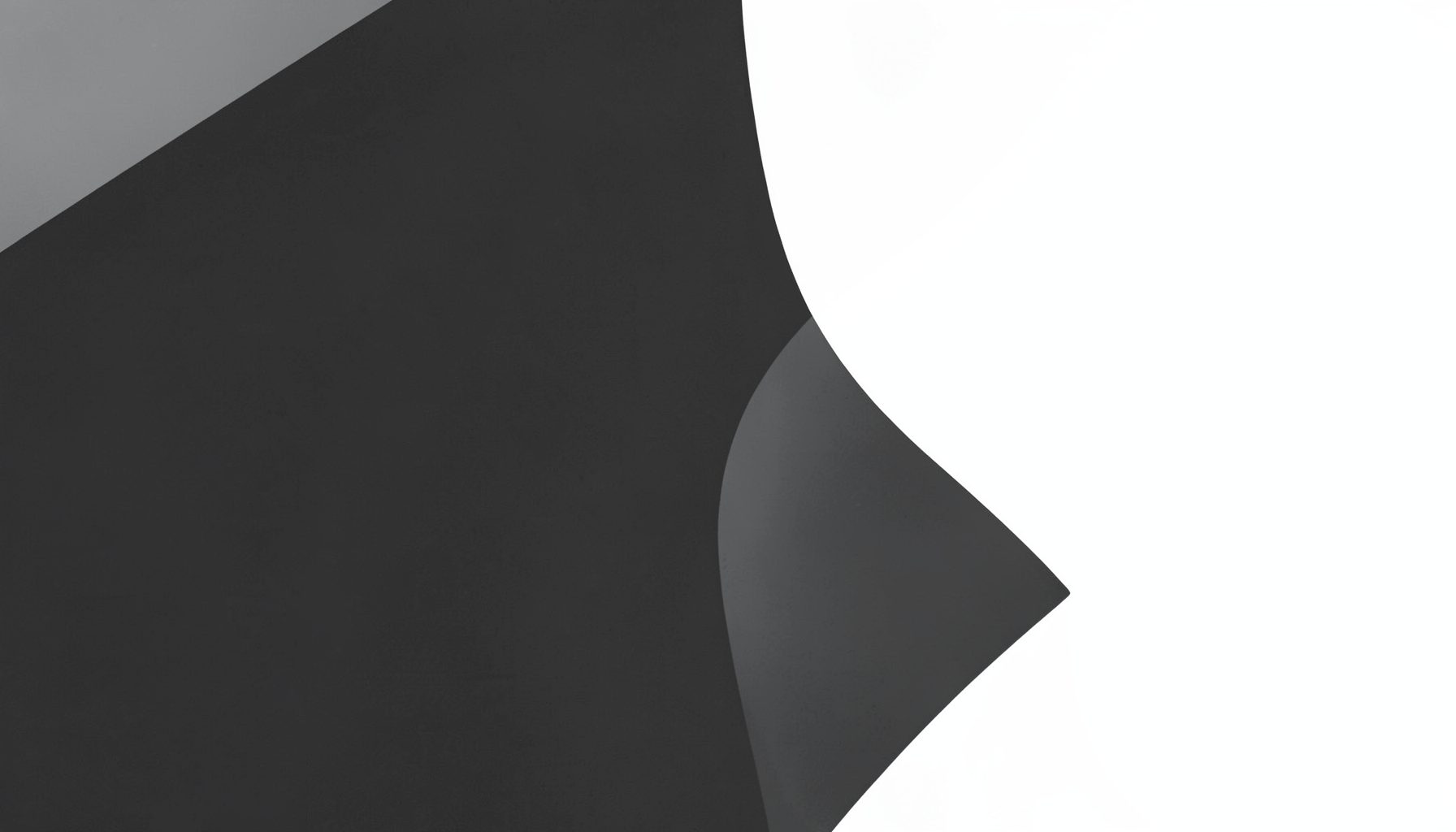 News-themed abstract composition in dark charcoal and white with a clean editorial feel